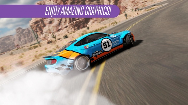 Ilustrasi Game CarX Drift Racing 2. [Play Store]