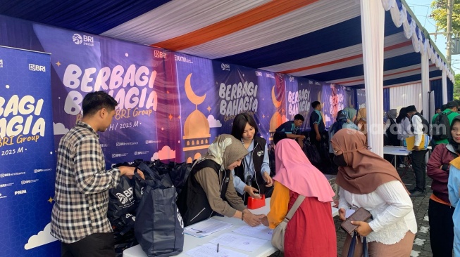 'Berbagi Bahagia 1.730 Paket Sembako' di Yogyakarta, Aksi Nyata BRI Peduli Masyarakat