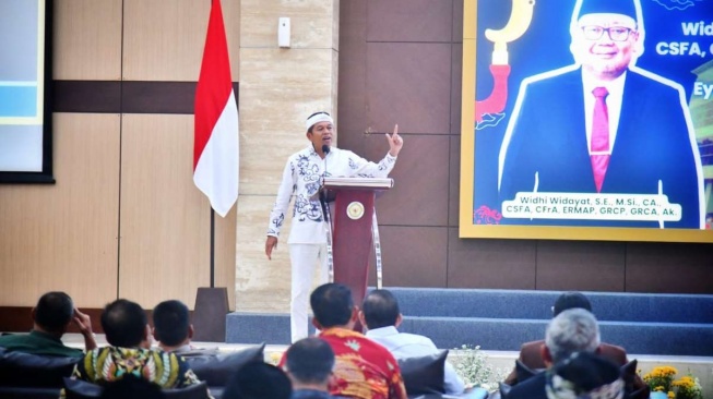 Hadiri Sertijab Kepala BPK, Gubernur Dedi Mulyadi Dorong Audit Alih Fungsi Lahan di Jabar