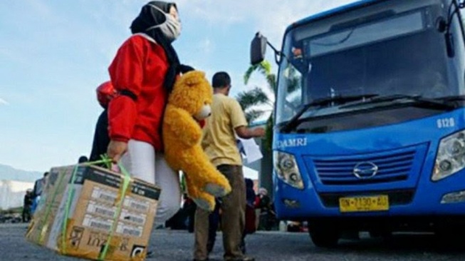 Mudik gratis Lebaran 2025. [Dok. Antara]