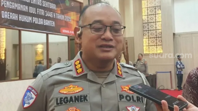 Dirlantas Polda Banten Kombes Pol Leganek Mawardi. [Bantennews/Istimewa]