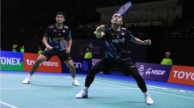 Leo/Bagas Menangi Laga All Indonesian Semifinal di All England 2025