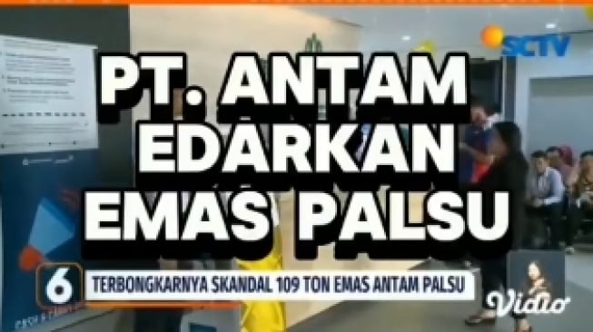 Cek Fakta: Antam Sebarkan 109 Ton Emas Palsu