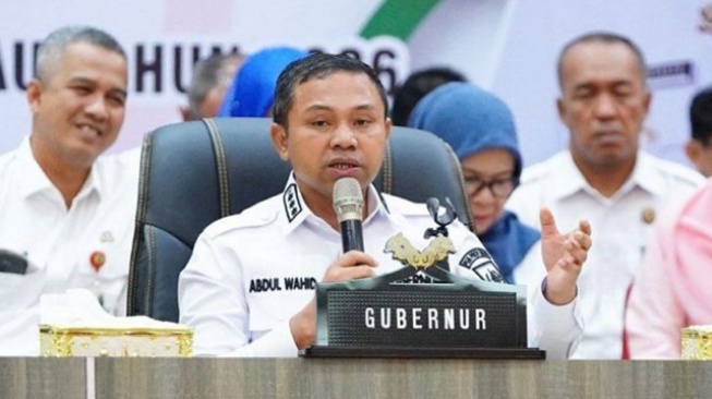 Rekam Jejak Abdul Wahid, Gubri yang Pusing Hadapi Defisit Anggaran Capai Triliunan. [Dok Mediacenter Riau]