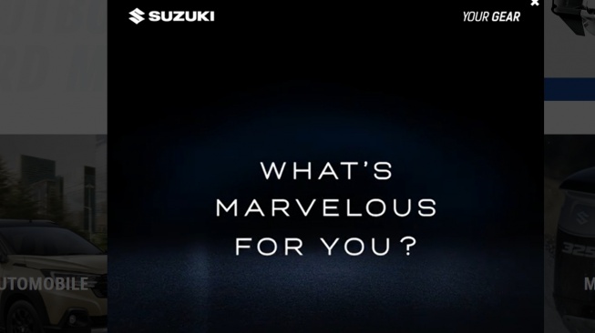 Teaser misterius mobil baru Suzuki yang diduga Fronx (Suzuki Indonesia)