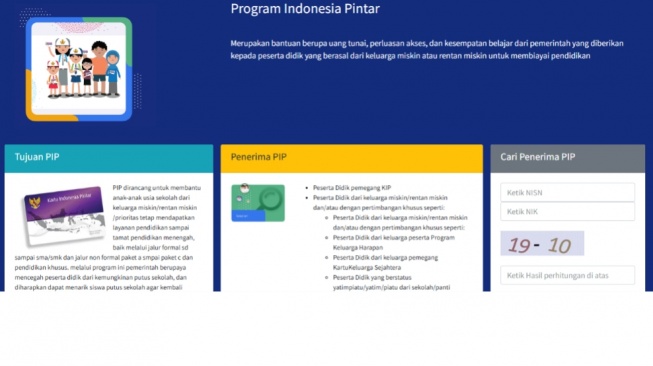 Link Cek Pencairan Bansos PIP Maret 2025 yang Resmi dan Nominal Dana Bantuan untuk SD/SMP/SMA