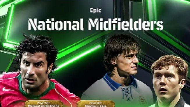 eFootball Hadirkan Epic National Midfielders: Dari Figo, Scholes, dan Stojkovic