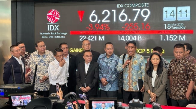 IHSG Merosot! Dasco: Ekonomi Fiskal Indonesia Kuat, Sri Mulyani Tak Akan Mundur