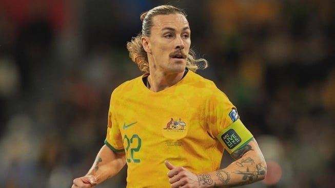 Bintang Australia, Jackson Irvine percaya diri jelang melawan timnas Indonesia. (Instagram/@jacksonirvine_)