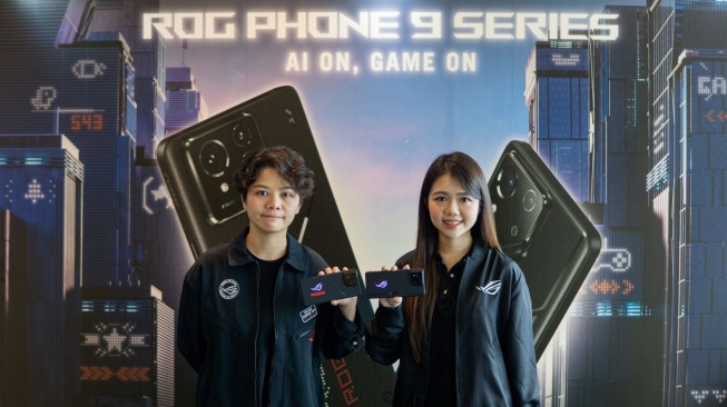 Peluncuran Asus ROG Phone 9 Series di Jakarta, Selasa (18/3/2025). [Suara.com/Dythia]