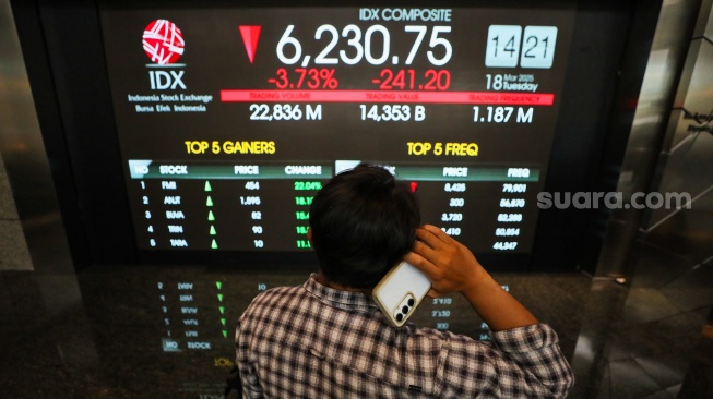 IHSG Berpotensi Rebound Pasca Pelemahan Ekstrem Selasa Kemarin