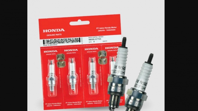 Ilustrasi komponen atau spare part motor resmi dari Honda Genuine Parts (AHM)