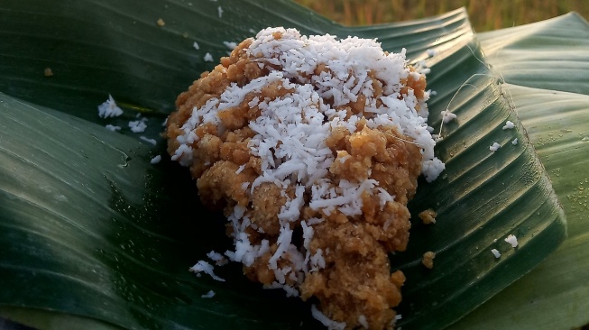 Makanan khas Gunungkidul, Tiwul yang bisa jadi oleh-oleh khas Jogja untuk lebaran. (Instagram)