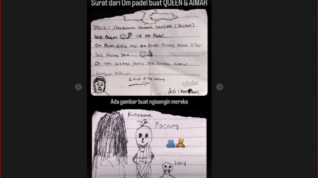 Dari Penjara Vadel Badjideh Kirim Surat Bergambar Pocong, Kuntilanak Dan Tuyul