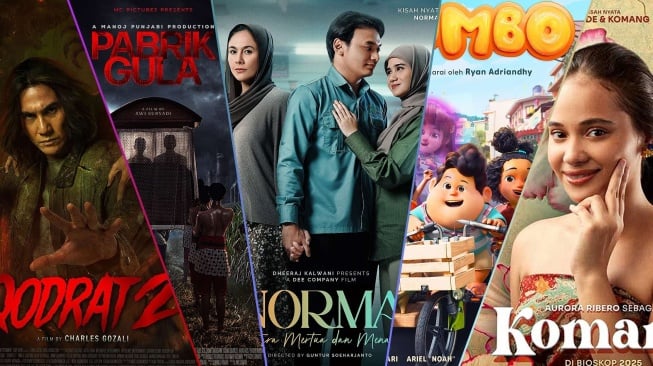 Perang Sengit Film Lebaran 2025, Mana yang Bakal Dapat Penonton Terbanyak?