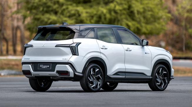 Mitsubishi Motors kembali memperluas lini kendaraannya di kawasan Asia Tenggara melalui rencana peluncuran XForce HEV alias XForce hybrid di Thailand. (Foto: Mitsubishi)