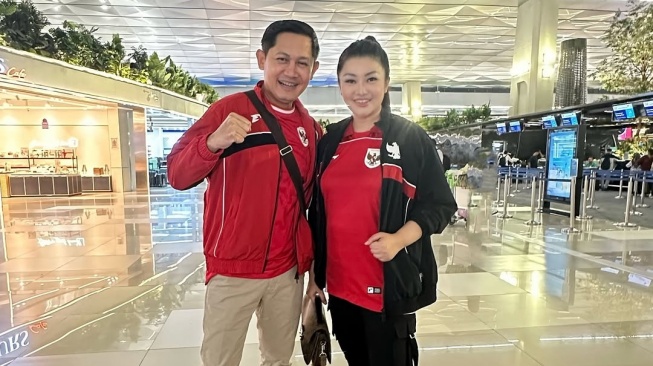 Fitri Carlina kembali dukung timnas Indonesia di Australia (Instagram)