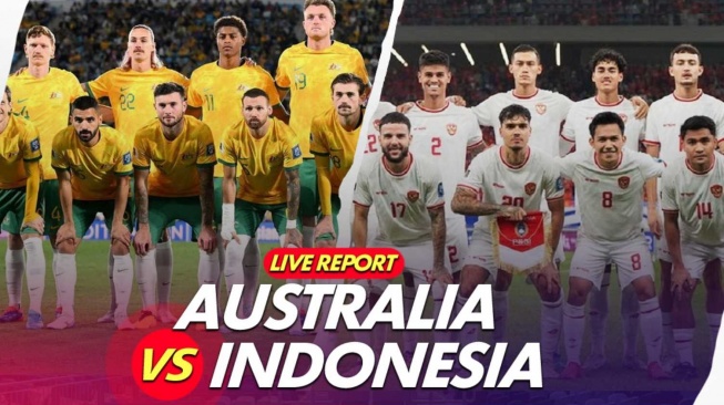 LIVE REPORT: Australia vs Timnas Indonesia di Kualifikasi Piala Dunia 2026