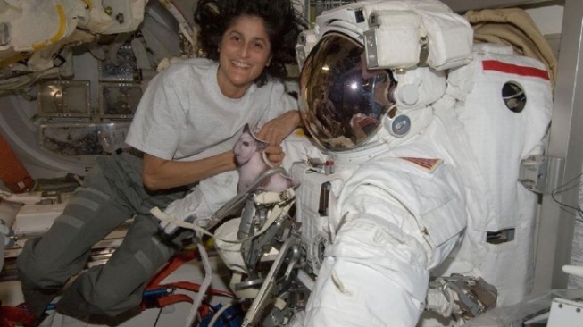 Dua astronot NASA, Butch Wilmore dan Suni Williams (x.com)