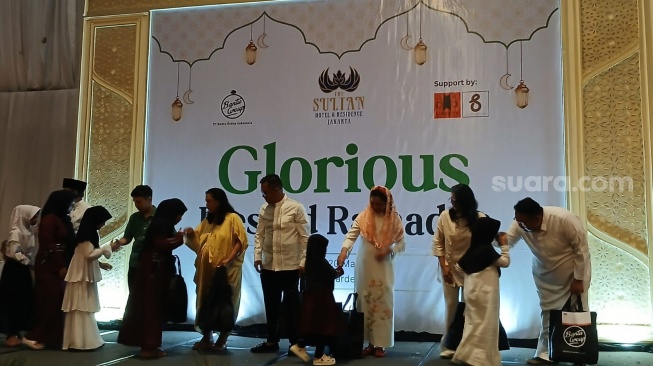 Ayat Suci Dilantunkan dalam Glorious Blessed Ramadan, Sultan Hotel Jakarta Santuni 150 Anak Yatim