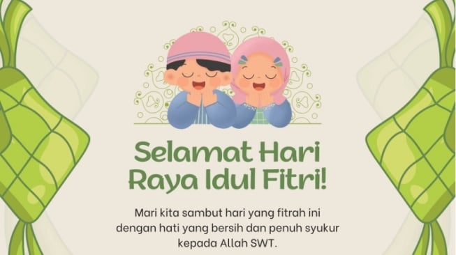 Arti Minal 'Aidin wal-Faizin, Ucapan Lumrah saat Lebaran Ternyata Tak Sesuai Sunnah?