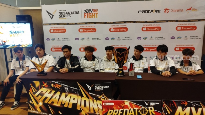 Sriwijaya Esports Juara FFNS 2025 Spring. [Suara.com]