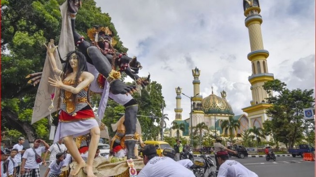 Nyepi Dan Idul Fitri Bersamaan, Polresta Mataram Tekankan Untuk Saling Toleransi