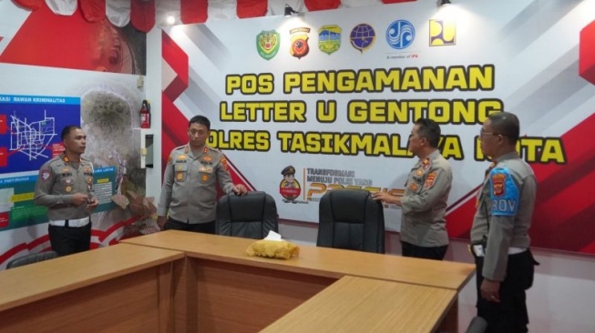 Polres Tasikmalaya Kota Siap Atasi Kemacetan di Jalur Mudik Wilayah Gentong