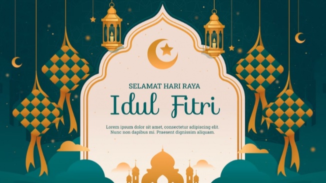 40 Kartu Ucapan Idul Fitri 2025 yang Bisa Diedit, Download Gratis!