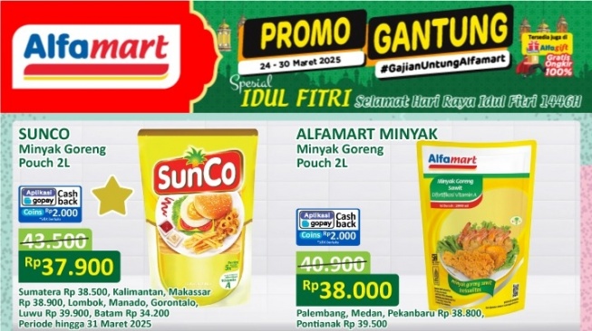 Daftar Promo Lebaran di Alfamart: Diskon Besar untuk Menghemat THR, Cek Sekarang Juga