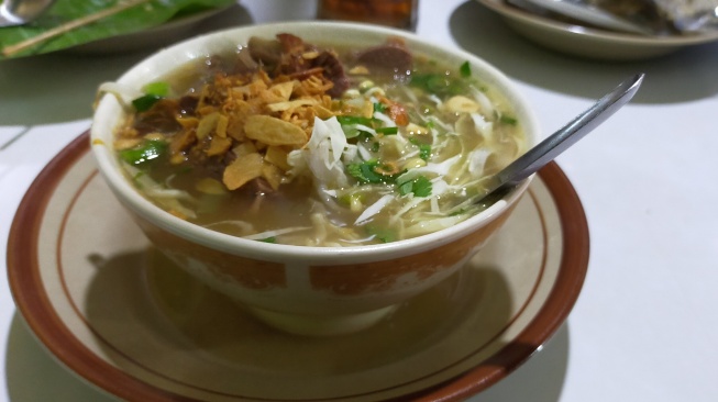 Soto Kerbau, kuliner khas di Purwodadi. (Twitter)