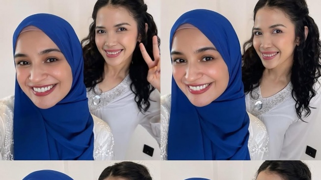 Shireen Sungkar bertemu Dinda Kanya Dewi (Instagram)