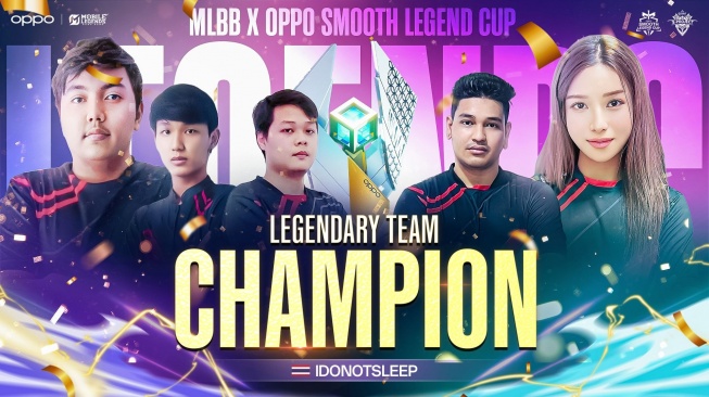 Dua Negara Juarai MLBB x OPPO Smooth Legend Cup. [Oppo Indonesia] 