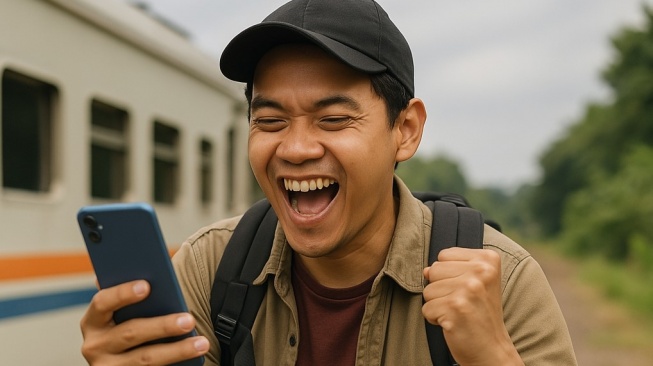 Saldo DANA Kaget jadi tren beberapa tahun terakhir, apalagi menjelang Lebaran [Suara.com/ChatGPT/Muhammad Yunus]