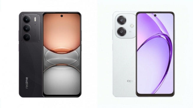 Realme C75 vs Oppo A3: HP Tahan Banting Rp 2 Jutaan Mana yang Paling Oke?