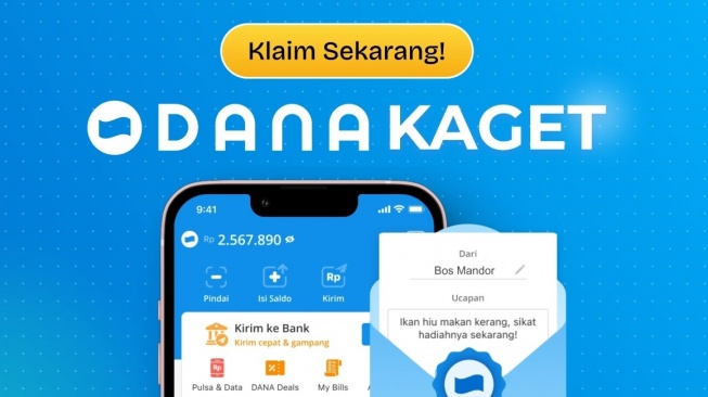 Cek Link DANA Kaget Hari Ini, 14 April 2025: Tambah Uang Saku Tanpa Ribet!