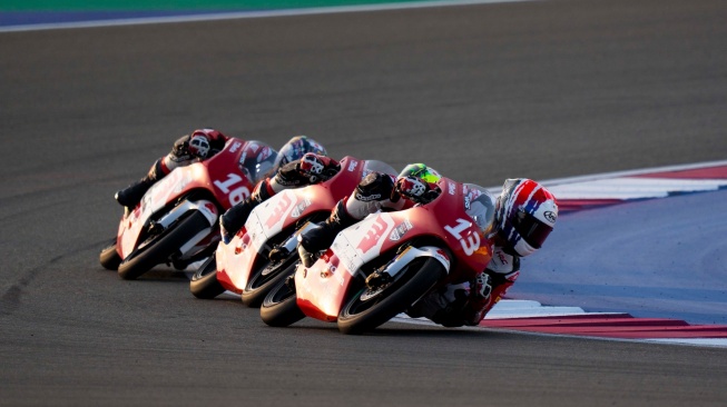 Pembalap Astra Honda Motor Rebut Posisi 3 Besar di ATC Qatar