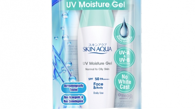 Skin Aqua UV Moisture Gel SPF 50 PA+++. [Sociolla]