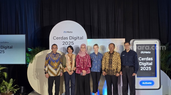 Konferensi pers Meta Indonesia berisi pembaruan fitur akun remaja Instagram pada Rabu (16/4/2025). [Suara.com/Dicky Prastya]