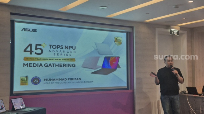 Deretan Laptop Asus Ini Rusak di 114 Negara Bisa Ganti Sparepart Gratis, Jakarta, Kamis (17/4/2025). [Suara.com/Dythia]