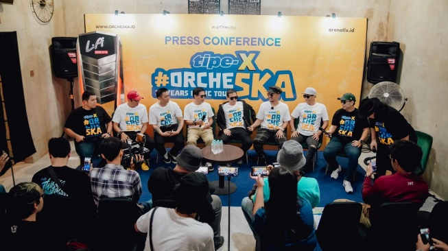Band Tipe-X ulang tahun dan akan menggelar konser tunggal juga rilis album ke-8. [Instagram]