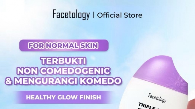 Facetology Triple Care Sunscreen SPF 40 PA+++ (Shopee/Facetology)