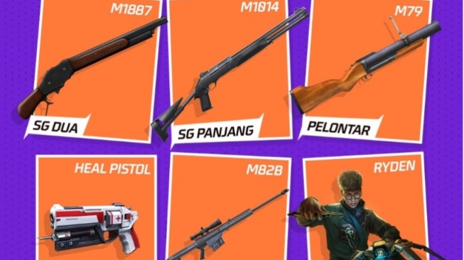 Link Saldo DANA Kaget Gratis untuk Beli Senjata Free Fire, Klaim Sekarang!
