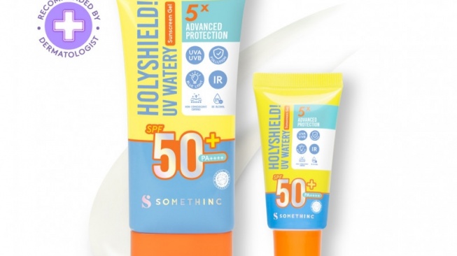 SOMETHINC Holyshield! UV Watery Sunscreen Gel. (Beauty Haul)