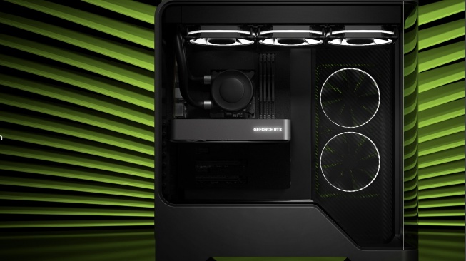 Nvidia Luncurkan GeForce RTX 5060 Ti dan 5060, Sasar Gamer Mainstream dan Pengguna Pemula AI, Jumat (17/4/2025). [Nvidia]