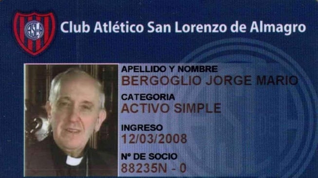 Paus Fransiskus: Dari Kiper, Fans San Lorenzo ke Gereja Katolik [Tangkap layar Youtube]