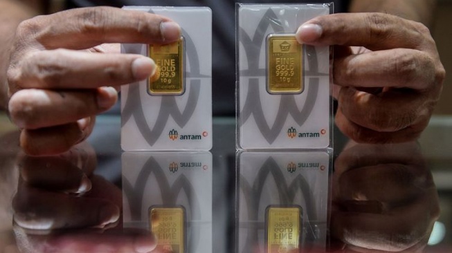 Harga Emas Antam Hari Ini Sentuh Angka Rp1,980 Juta per Gram