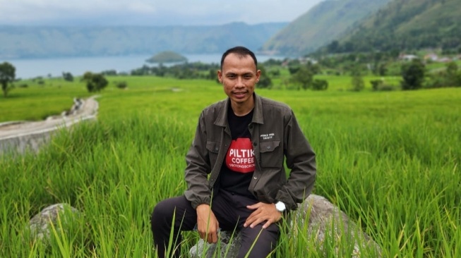 Gito Pardede, Ketua Youth Toba Caldera UNESCO Global Geopark. [dok Istimewa]