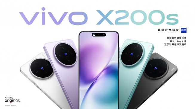 Vivo X200s Resmi Meluncur, Bawa Dimensity 9400 Plus dan 3 Kamera 50MP