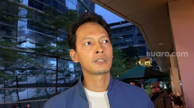 Fedi Nuril di Epicentrum XXI, Kuningan, Jakarta, Selasa (22/4/2025). [Suara.com/Adiyoga Priyambodo]